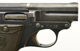 Scarce Austro-Hungarian Pieper 1908 Vest Pocket Pistol (Unit Marked) - 4 of 12