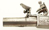 British Muff Pistol with Naval Motif by John Manton & Son - 7 of 15
