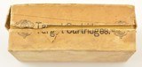 US Cartridge Co. 38 Long Rim Fire .38 RF Box Woodcut Label Ammo - 2 of 5