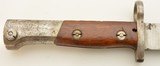 FN Model 98 Mauser Yugoslavian 24 Long Export Pattern Bayonet - 3 of 9