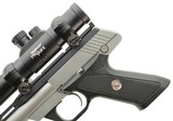 Excellent Colt Target Model 22 Pistol W/Tasco Pro Point Sight Stainles - 5 of 11