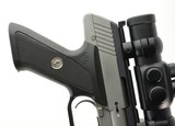 Excellent Colt Target Model 22 Pistol W/Tasco Pro Point Sight Stainles - 2 of 11