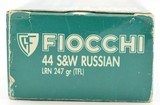 Fiocchi 44 S&W Russian Ammo Full Box 50 Rounds - 2 of 3