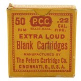 Excellent Full 1897 Issue One Piece 22 Short Blank “Extra Loud" Ammo - 1 of 5