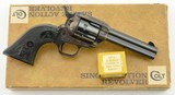 Superb Colt “G" Series Peacemaker 22 SA Revolver NIB C&R - 1 of 15