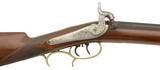 Unmarked American Halfstock Percussion Sporting Rifle - 1 of 16