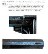 Tranter Model 1868 Revolver in .500 Caliber by Jas. Beattie & Son (Pub - 16 of 16