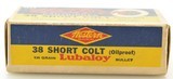 Western “bullseye" Box 38 Short Colt 130 Gr Lubaloy 50 Rds Ammo Excell - 3 of 7