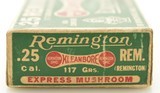 Rare Mushroom Bullet Double Train Dog Bone 25 Remington Ammo - 2 of 9