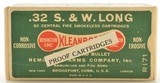Rare 1930's Remington 32 S&W Long Proof Cartridges Dog Bone - 1 of 7
