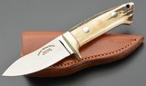 Custom Robert Nelson Parker Semi-Super Skinner Knife & Sheath - 1 of 8