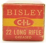 Scarce CIL Bisley 22 LR 1957 Issue Box - 2 of 7