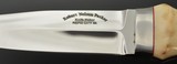 Robert Nelson Parker Custom “Hideout" Knife Rapid City MI Sambar Stag - 4 of 12