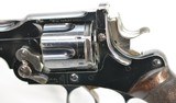 Rare Broad Arrow Marked Webley WG Target Model 1892 Revolver - 8 of 15