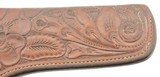Beautiful Tooled W.F. Ohlemeyer Leather 6" Revolver Holster El Paso TX - 2 of 5