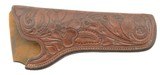 Beautiful Tooled W.F. Ohlemeyer Leather 6" Revolver Holster El Paso TX - 1 of 5