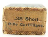 Sealed Box 38 Short Rim Fire Ammo UMC Swaged Bullets Excellent - 4 of 6