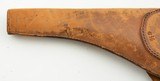 Antique Iver Johnson Co. Leather Holster #706 Colt SAA Texas Cowboy - 8 of 8