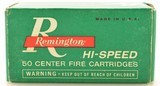 Remington 22 Hornet Ammo 45 Grain Soft-Point Bullets 50 Rds - 1 of 5
