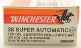Winchester 38 Super Auto + P Ammo 125 GR Silvertip Hollow-Point - 2 of 3