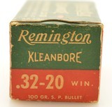 Remington Kleanbore 32-20 Ammunition 100 GR SP Full Box 50 Rds - 4 of 7