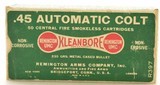 1930's Remington Kleanbore 'Dog Bone' Full Box 45 Auto Colt Ammo - 1 of 7