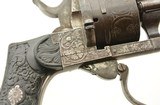 Belgian Folding-Trigger Pinfire Revolver by V. Collette - 4 of 15