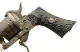 Belgian Folding-Trigger Pinfire Revolver by V. Collette - 7 of 15