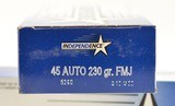 Independence 45 Auto Ammunition 230 GR FMJ 100 Rounds - 2 of 3