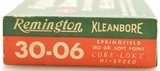 Post War Remington 30-06 Kleanbore Hi-Speed Ammo 180 Gr SP 20 Rounds - 2 of 6