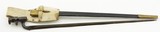 British Martini-Henry Long Socket Bayonet 1876 Scabbard & Fr - 2 of 10