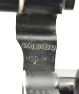 S&W Model 14-3 Revolver .38 Special 1967 K Frame With Case - 14 of 15