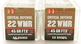 Hornady Critical Defense 22 WMR 45 Gr FTX 100 Rounds - 2 of 4