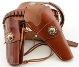 Beautiful 45 Cal Triple K Holster Cowboy 2 Gun Rig 110-XL Belt5 ½" S - 1 of 8