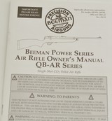 LNIB Beeman Power Series 22 Cal Single Shot CO2 Pellet Air Rifle AR207 - 11 of 12