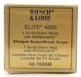 Bausch & Lomb Elite 4200 Shotgun & Brush Waterproof Scope 1.5-6x36mm - 1 of 8