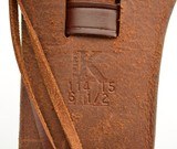 Excellent Triple K Cheyenne Western Holster SA 6 ½ Inch RH #114 - 3 of 5