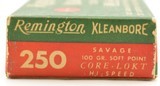 Remington 250 Savage Ammo Full Box 20 Rounds 100 Gr CORE-LOKT - 2 of 4