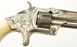 Cased Factory Engraved S&W No. 1 Third Issue Revolver (With Letter) - 3 of 15