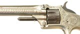 Cased Factory Engraved S&W No. 1 Third Issue Revolver (With Letter) - 9 of 15