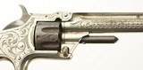 Cased Factory Engraved S&W No. 1 Third Issue Revolver (With Letter) - 5 of 15