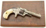 Cased Factory Engraved S&W No. 1 Third Issue Revolver (With Letter) - 1 of 15