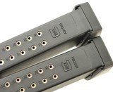 Glock 17 Magazine 9mm 33 Rounds Lot of Two Mags - 6 of 8