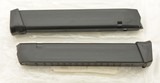 Glock 17 Magazine 9mm 33 Rounds Lot of Two Mags - 1 of 8