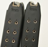 Glock 17 Magazine 9mm 33 Rounds Lot of Two Mags - 4 of 8