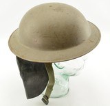 Complete 1950s Dutch Brodie-Style Civil Defense Helmet by Verblifa - 1 of 5