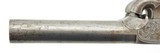 Large-Bore Belgian Double Barrel Percussion Turn-Off Antique Pistol - 8 of 15