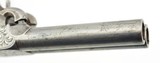 Large-Bore Belgian Double Barrel Percussion Turn-Off Antique Pistol - 5 of 15