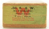 Scarce Winchester Factory Sealed 35 S&W Automatic Ammo Full Patch 1914 - 3 of 6
