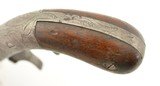 Rare Bacon & Co. Underhammer Boot Pistol 34 Caliber Percussion Norwich - 9 of 15